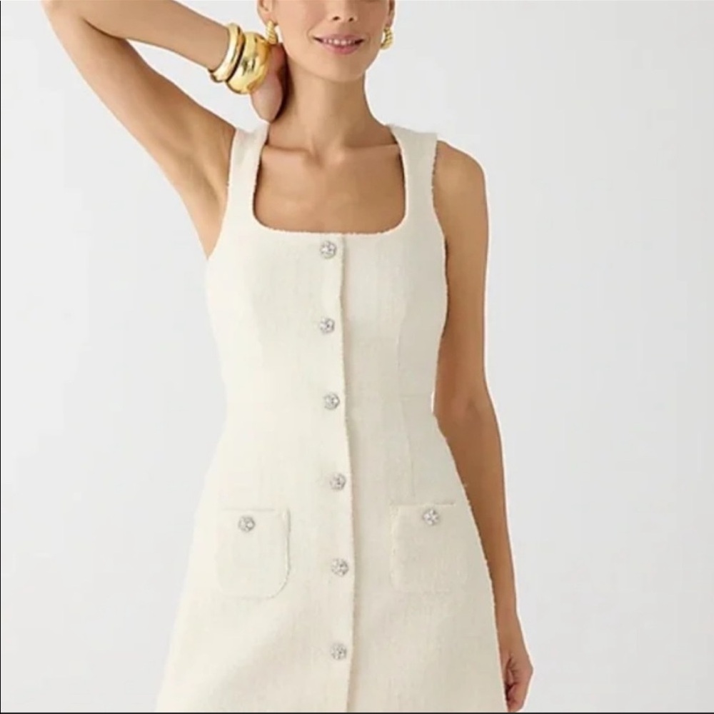 NWT jcrew mini tweed dress